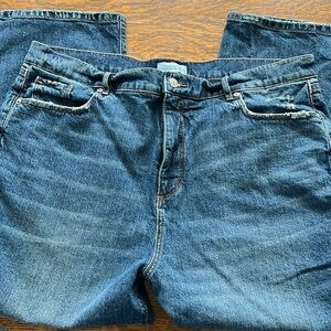 Loft Straight Crop Jeans